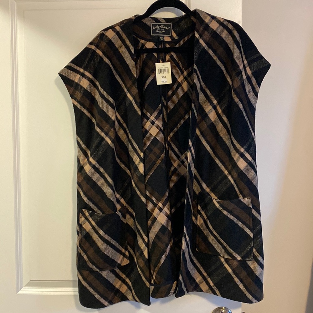 LUCKY BRAND over sized vest